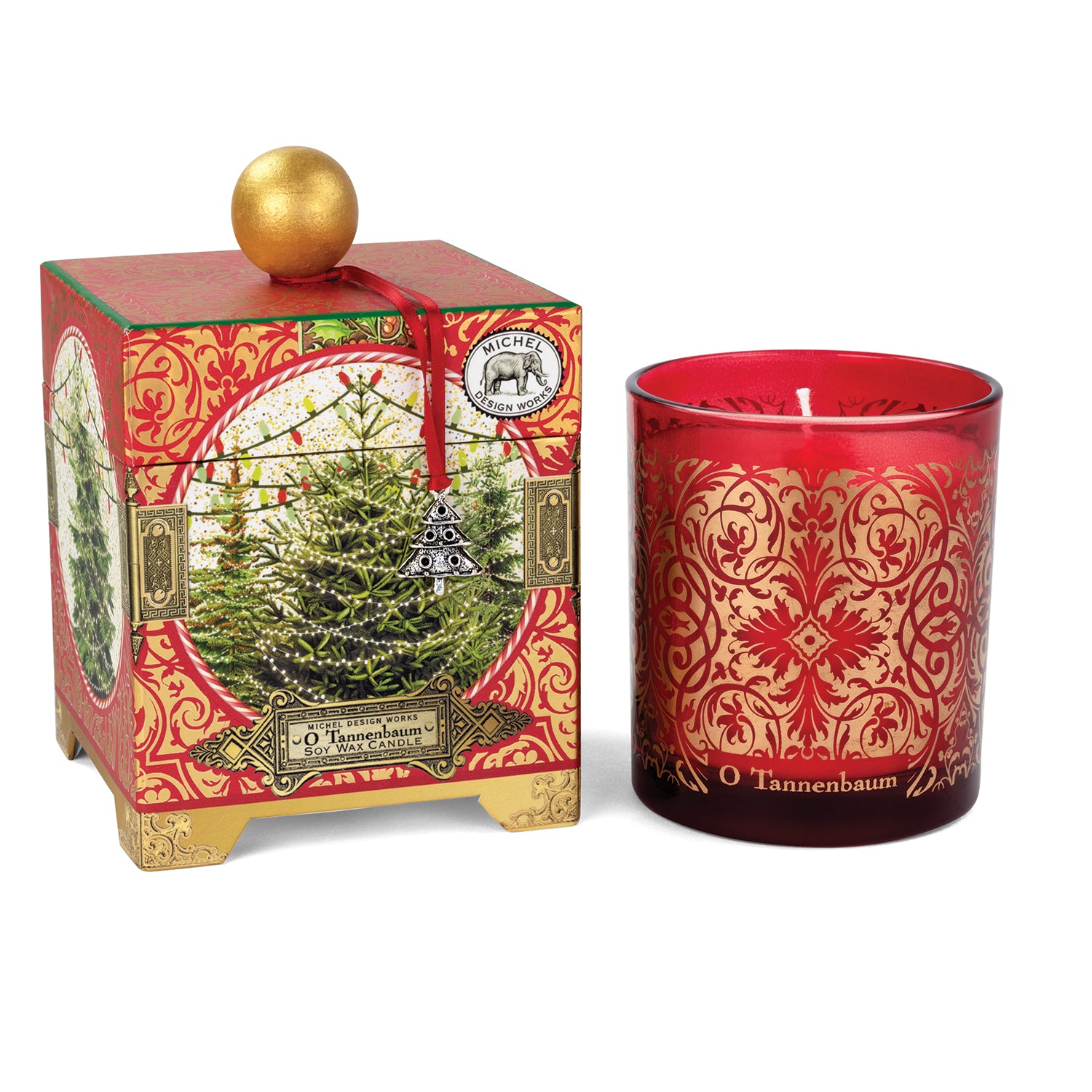 Michel Design Duftlys  Stort   O Tannenbaum