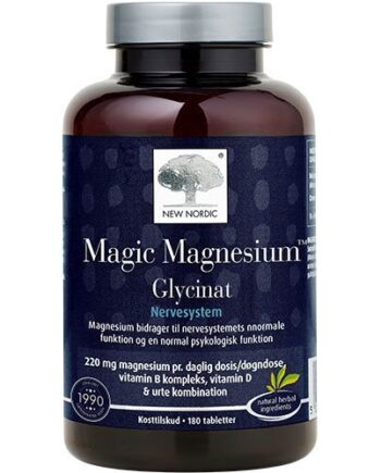 New Nordic Magic Magnesium Glycinat  180tab