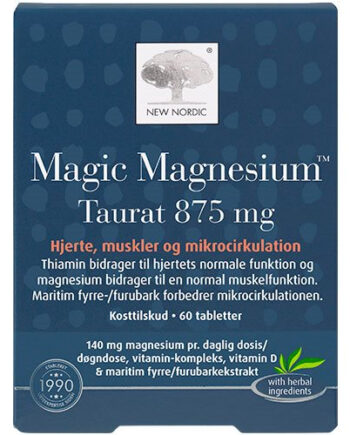 New Nordic Magic Magnesium Taurat 60 Tabl
