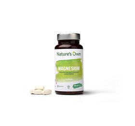 Natures Own Magnesium Food State 60 Tab