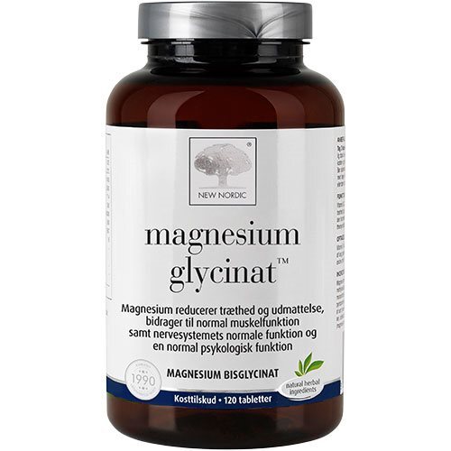 New Nordic Magnesium Glycinat  120tab