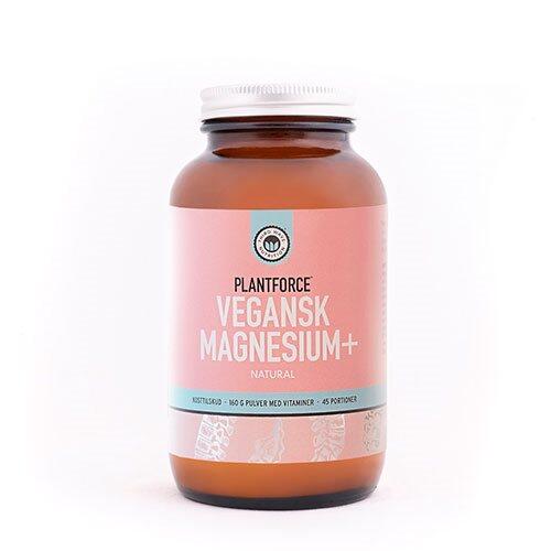 Plantforce Magnesium  Natural  Vegansk  160g
