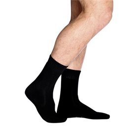 Men? S Work Boot Socks Sort Grå Str 45 50  1stk