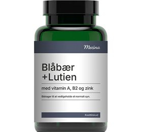 Mezina Blåbær Og Lutein 90 Tbl