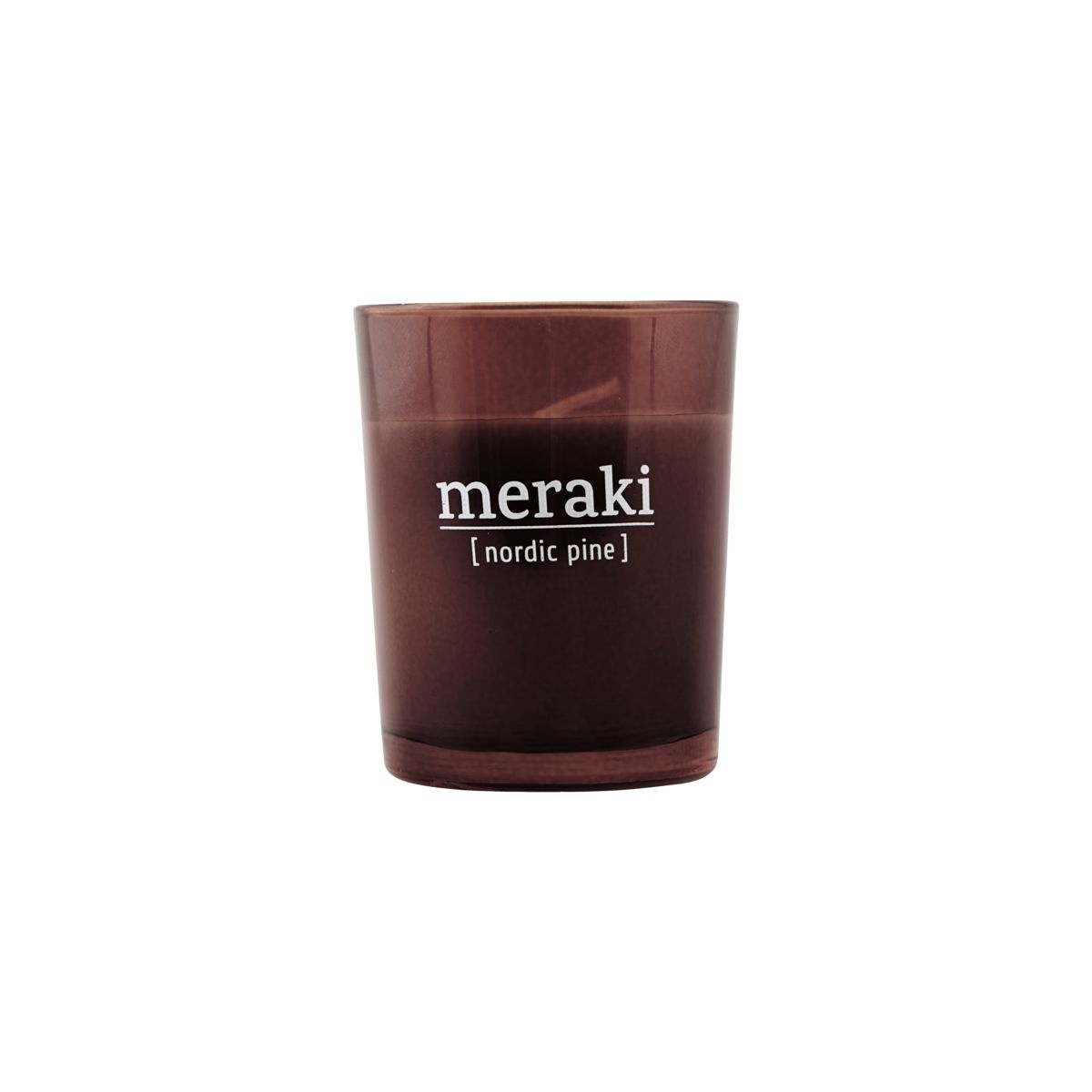 Meraki Duftlys  Nordic Pine  Dia : 5 5 Cm  H : 6 7 Cm