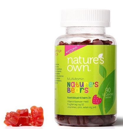 Natures Own Multivitaminer Nature S Bear  90stk
