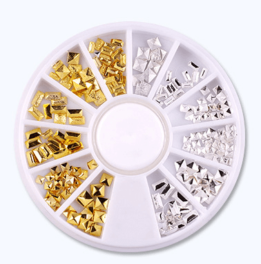 Nail Art Nitter   Gold Silver