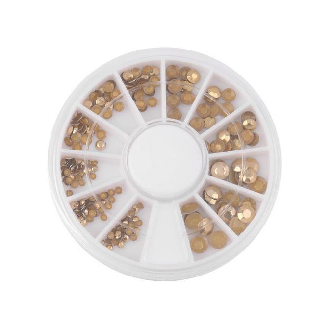 Nail Art Sten I Kobber Guld   69 Kr    Perfekt Til Nail Art