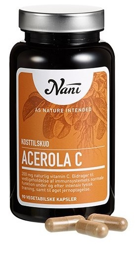 Nani Acerola C Vitamin  90 Kap