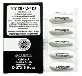 Nigersan Stikpiller D3  Bull  10 Stk