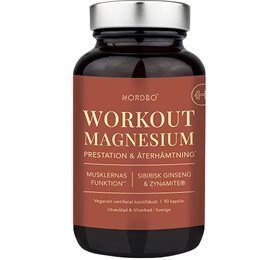 Nordbo Workout Magnesium  90kap