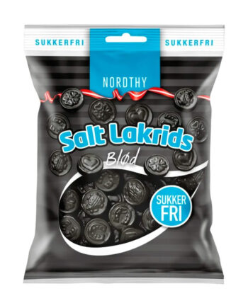 Nordthy Sukkerfri Salt Lakrids  Bull  75g    3 For Kr  49 95
