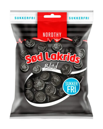 Nordthy Sukkerfri Sød Lakrids  Bull  75g    3 For Kr  49 95