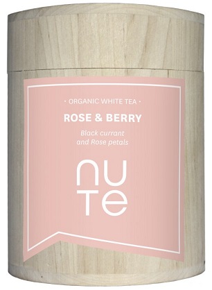 Nute Hvid Te Rose   Berry ø  100g