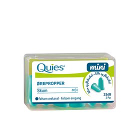 Quies ørepropper Mini Skum 3 Par