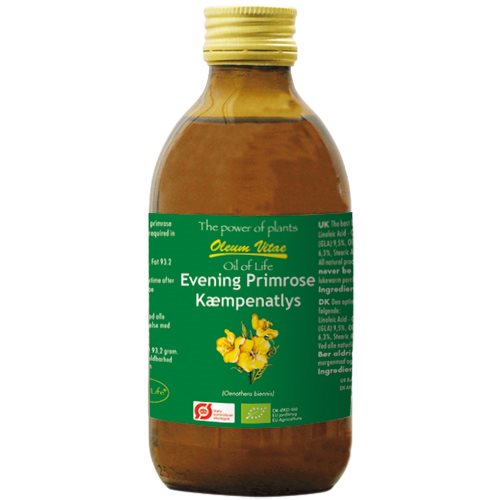 Kæmpenatlysolie økologisk   250 Ml