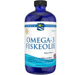 Nordic Naturals Omega 3 Fiskeolie  Citronsmag 473 Ml