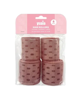 Hair Rollers   Stor 8 Stk
