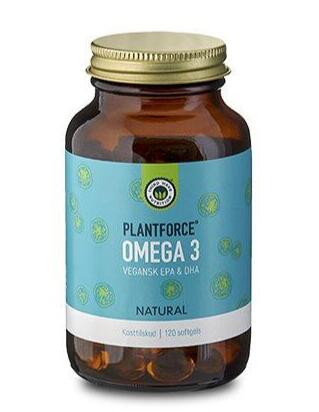 Plantforce Omega 3  Vegansk Epa   Dha  120stk