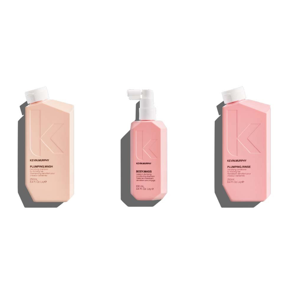 Kevin Murphy Plumping Wash 250ml   Rinse 250ml   Body Mass 100ml