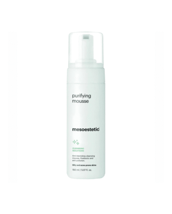 Mesoestetic Purifiying Mousse   Renseskum Til Fedtet Og Uren Hud Med Akne   150 Ml    Ansigtsvask   Ansigtsrens Som Forebygger Tilstoppede Porer
