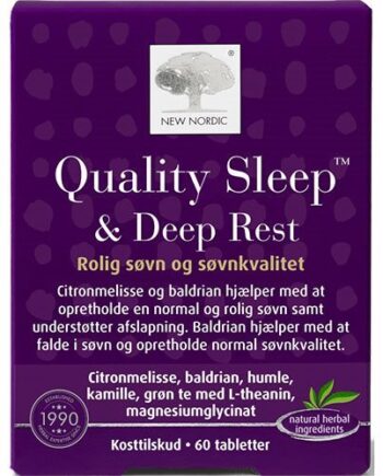 New Nordic Quality Sleep Deep Rest  60tab