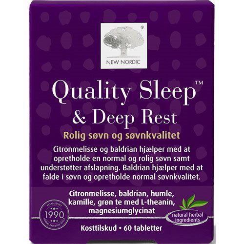 New Nordic Quality Sleep Deep Rest  60tab