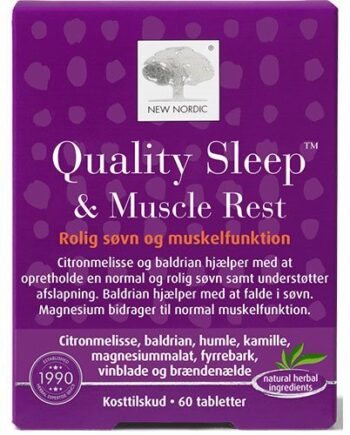 New Nordic Quality Sleep   Muscle Rest  60tab