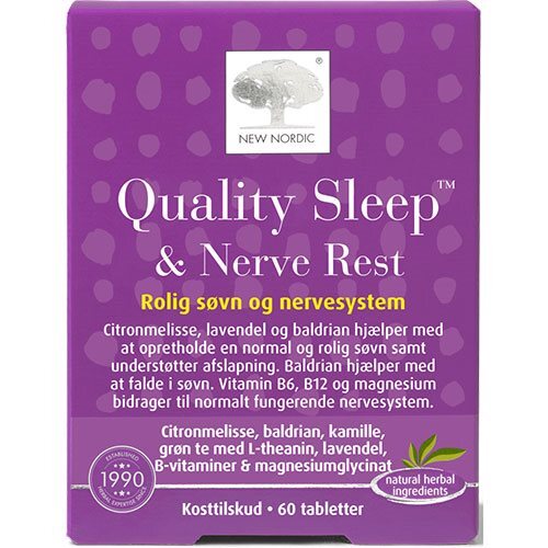 New Nordic Quality Sleep   Nerve Rest  60tab