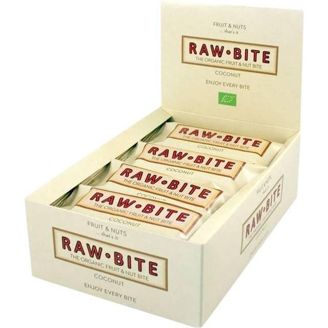Rawbite Kokos  Bull  50 G  Køb 12 Stykker Spar 10