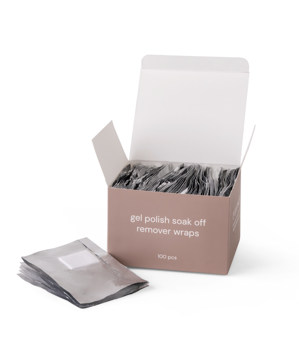 Naillak Remover Wraps   100 Stk