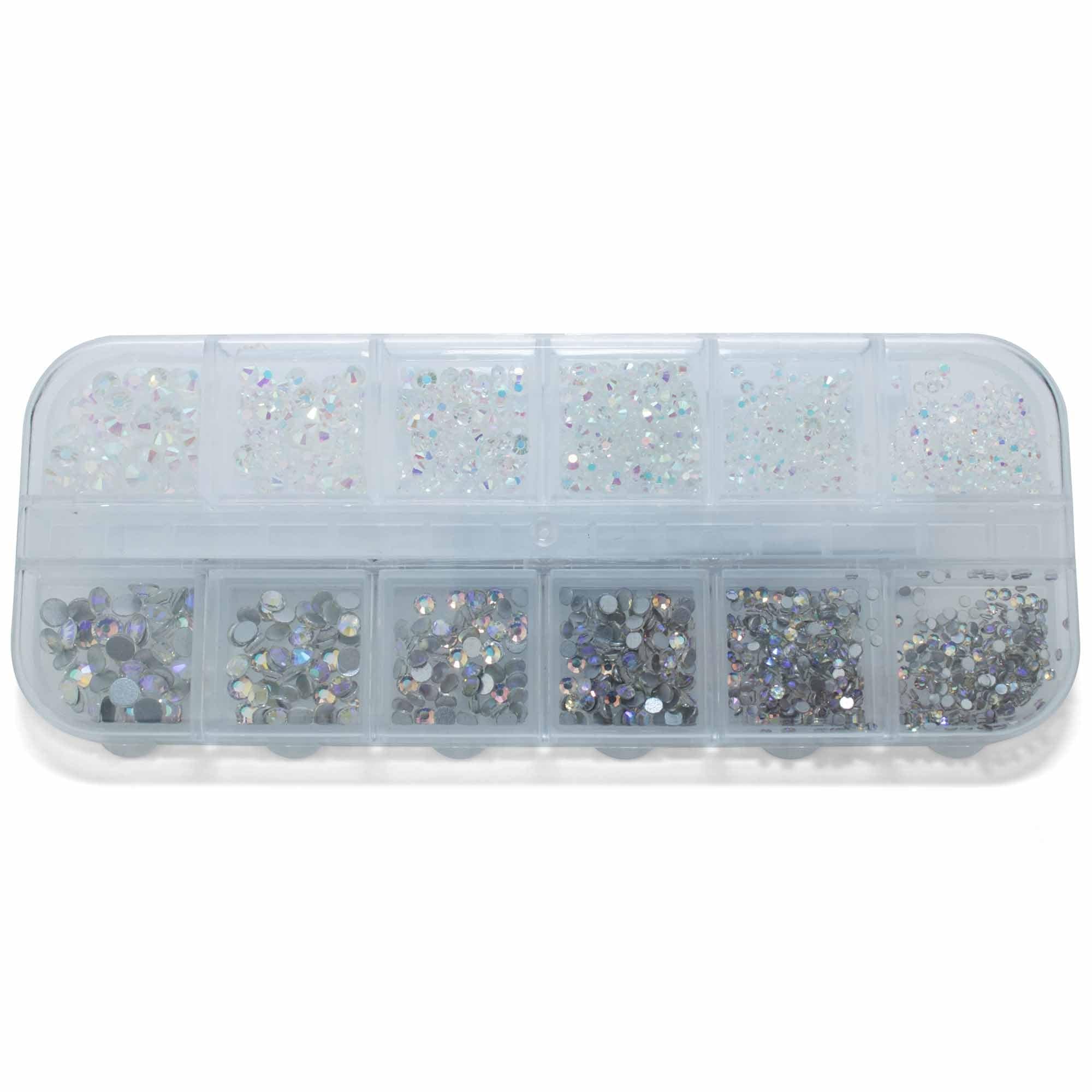 Rhinestone   Forskellige Farver   Krystal Glas Rhinesten   No  2