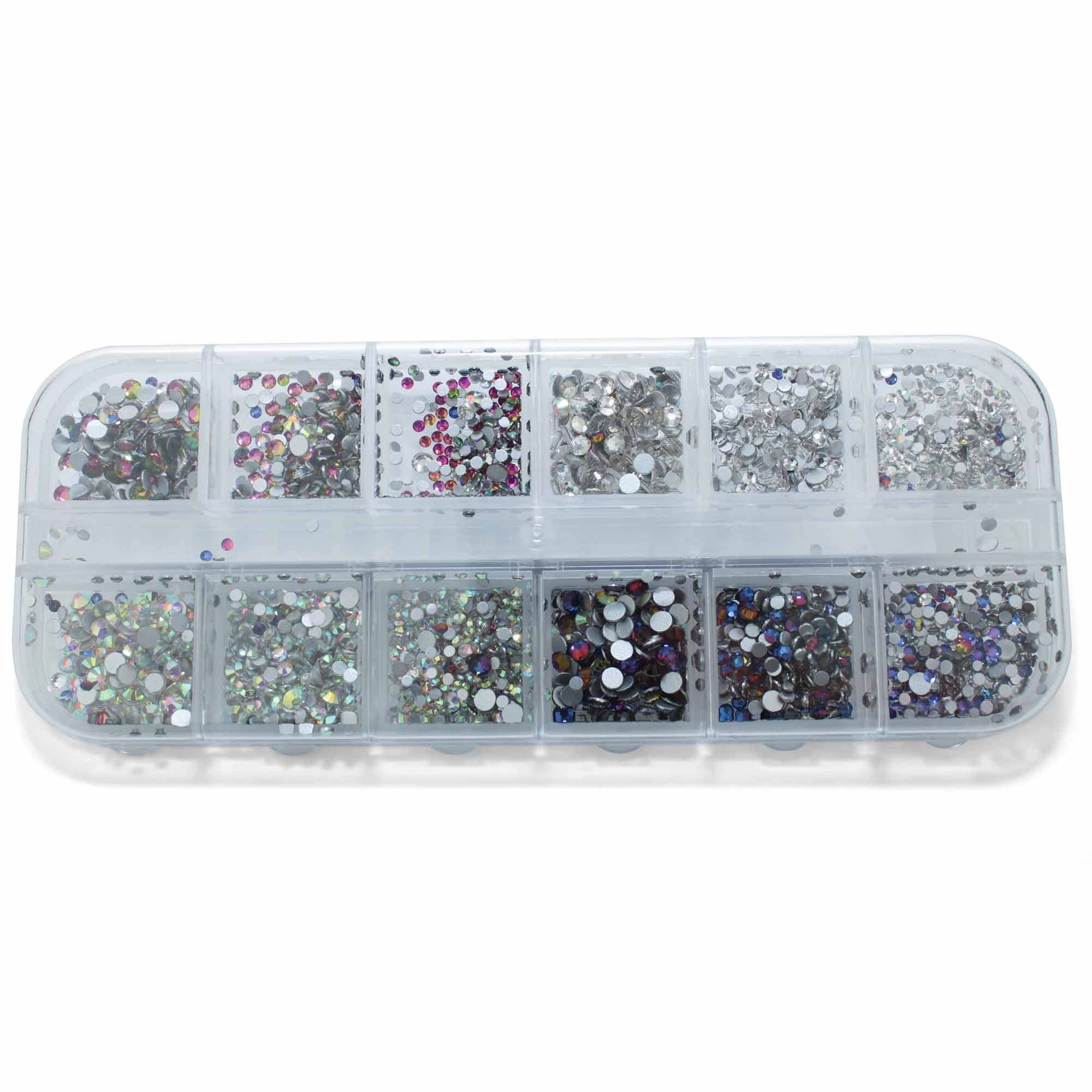 Rhinestone   Forskellige Farver   Krystal Glas Rhinesten   No  4