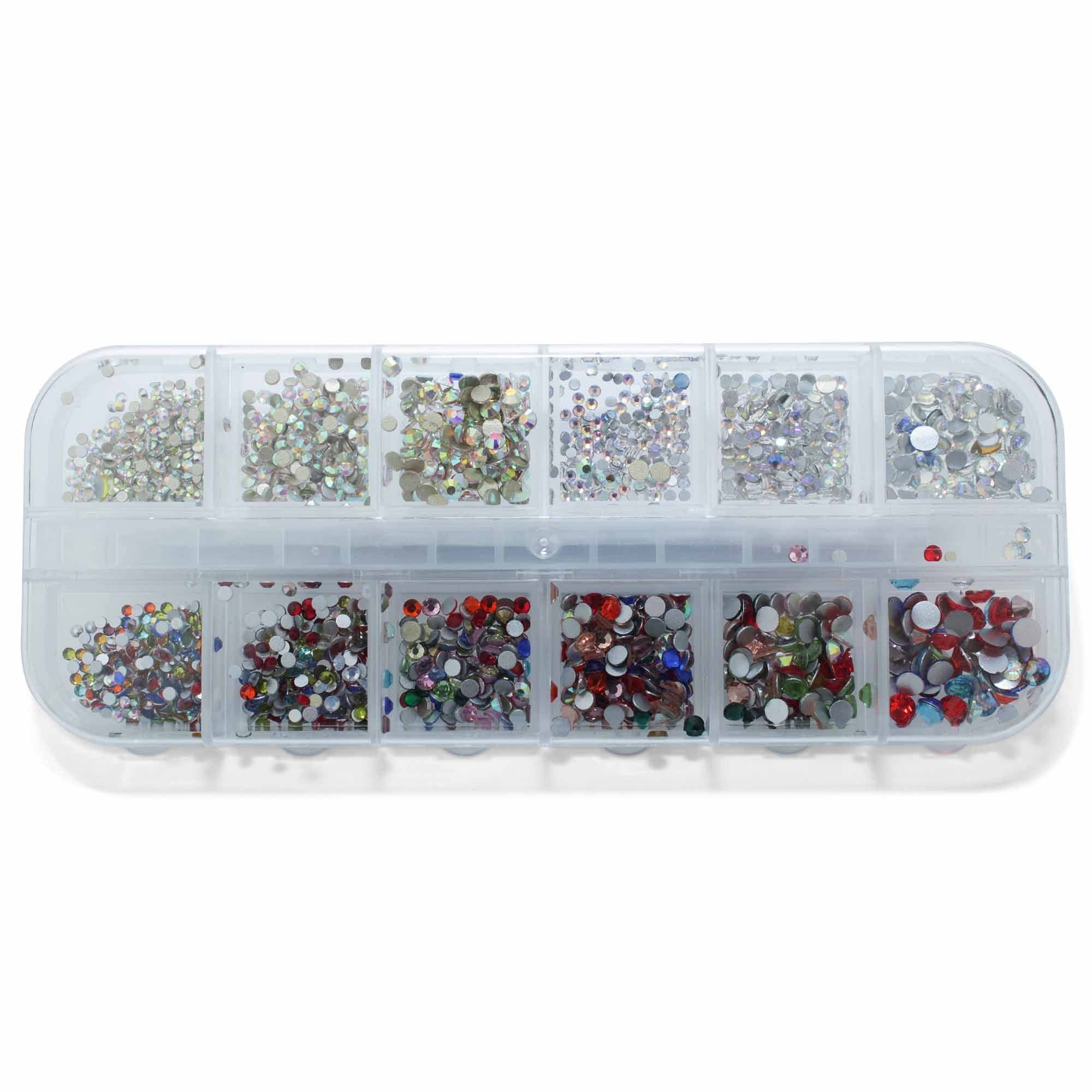Rhinestone   Forskellige Farver   Krystal Glas Rhinesten   No  5