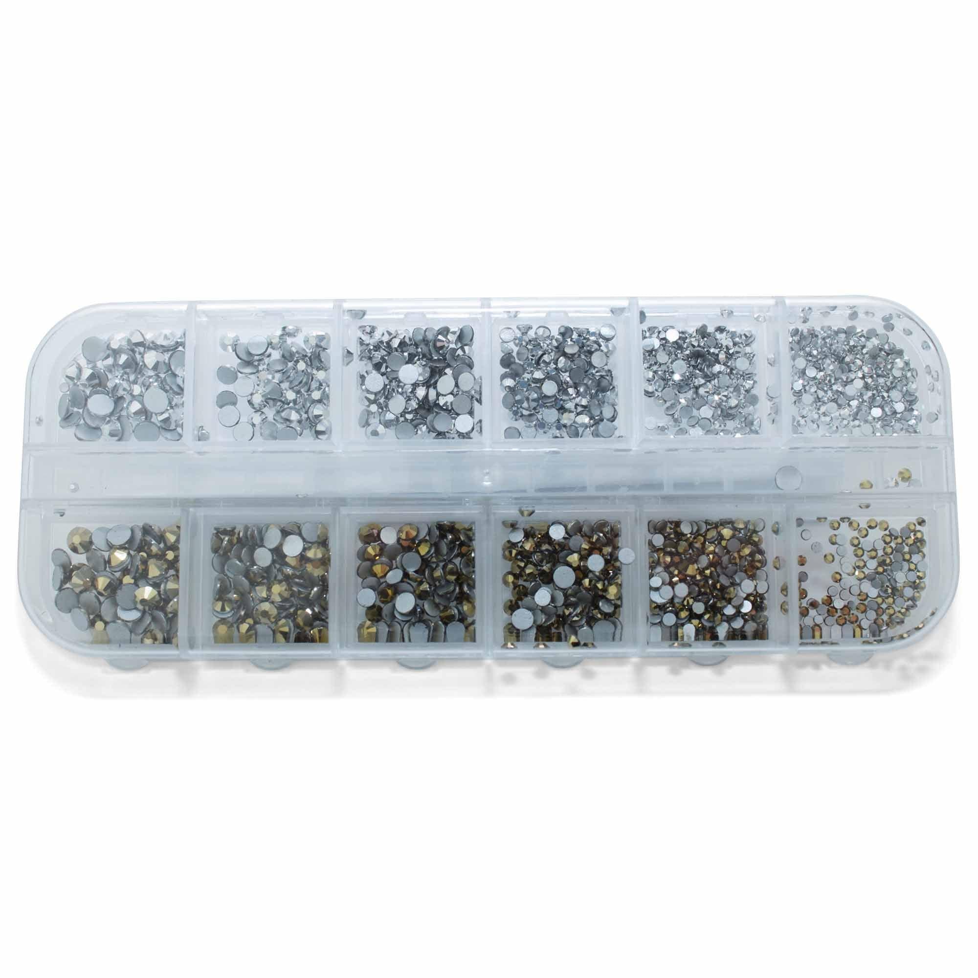 Rhinestone   Forskellige Farver   Krystal Glas Rhinesten   No  7