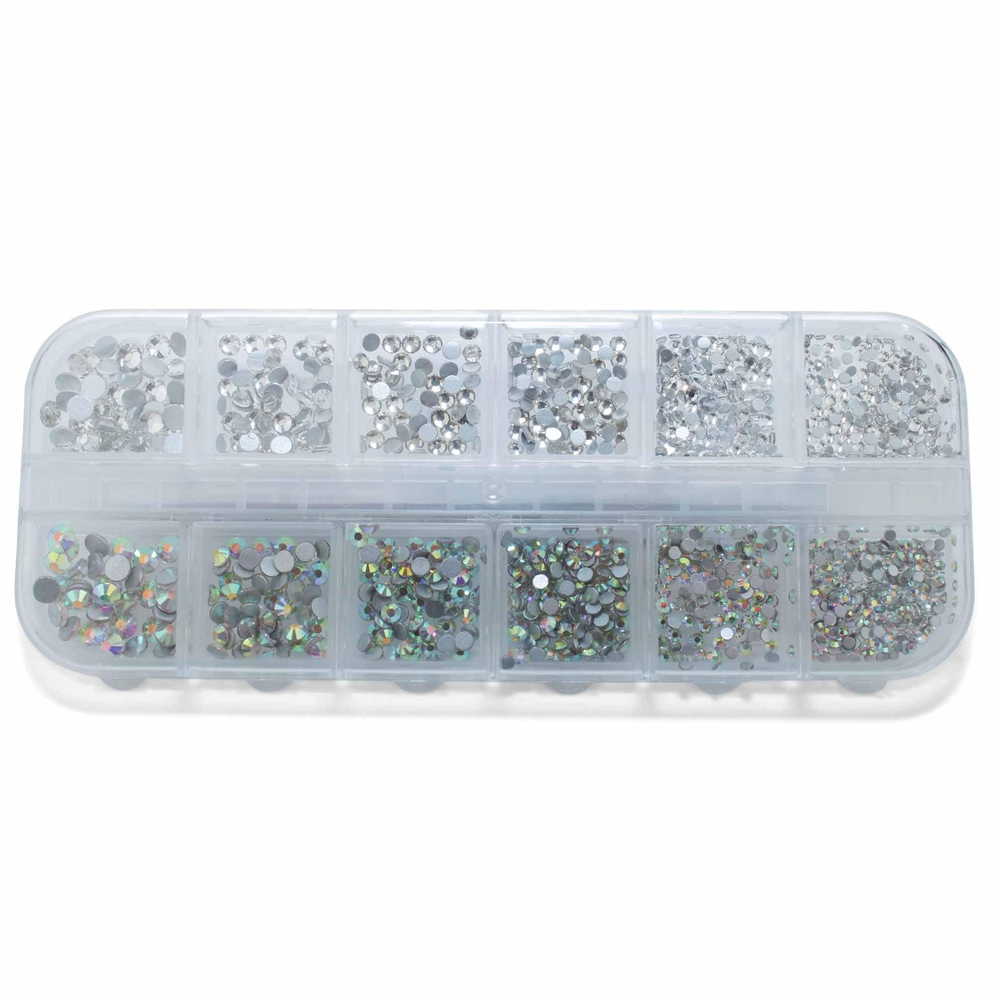 Rhinestone   Forskellige Farver   Krystal Glas Rhinesten   No  9