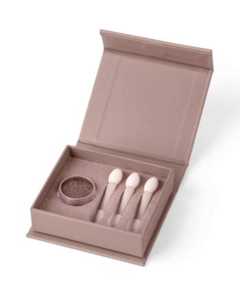 Naillak Chrome Powder   Rose  Inkl  3 Applikatorer