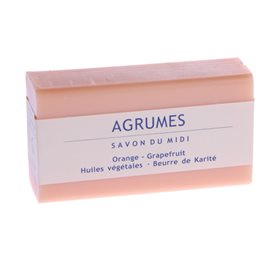 Sæbe Agrumes Appelsin Og Grapefrugt 1 Stk  100g