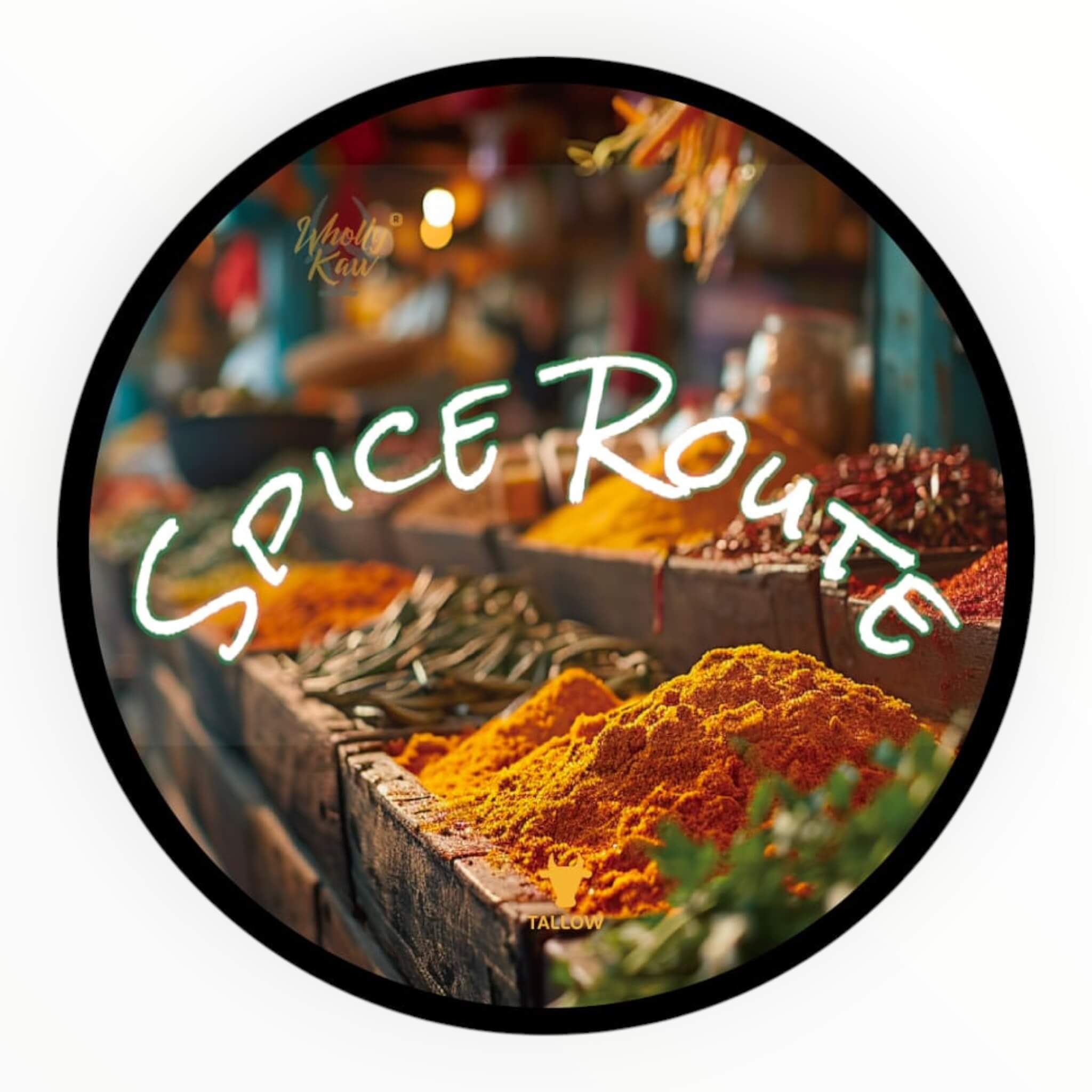 Wholly Kaw Barbersæbe  Spice Route  114 G