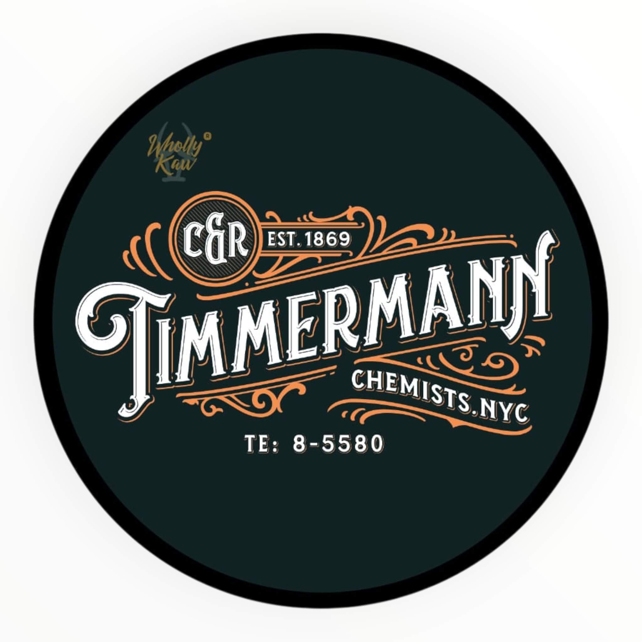 Wholly Kaw Barbersæbe  Timmermann Black  114 G