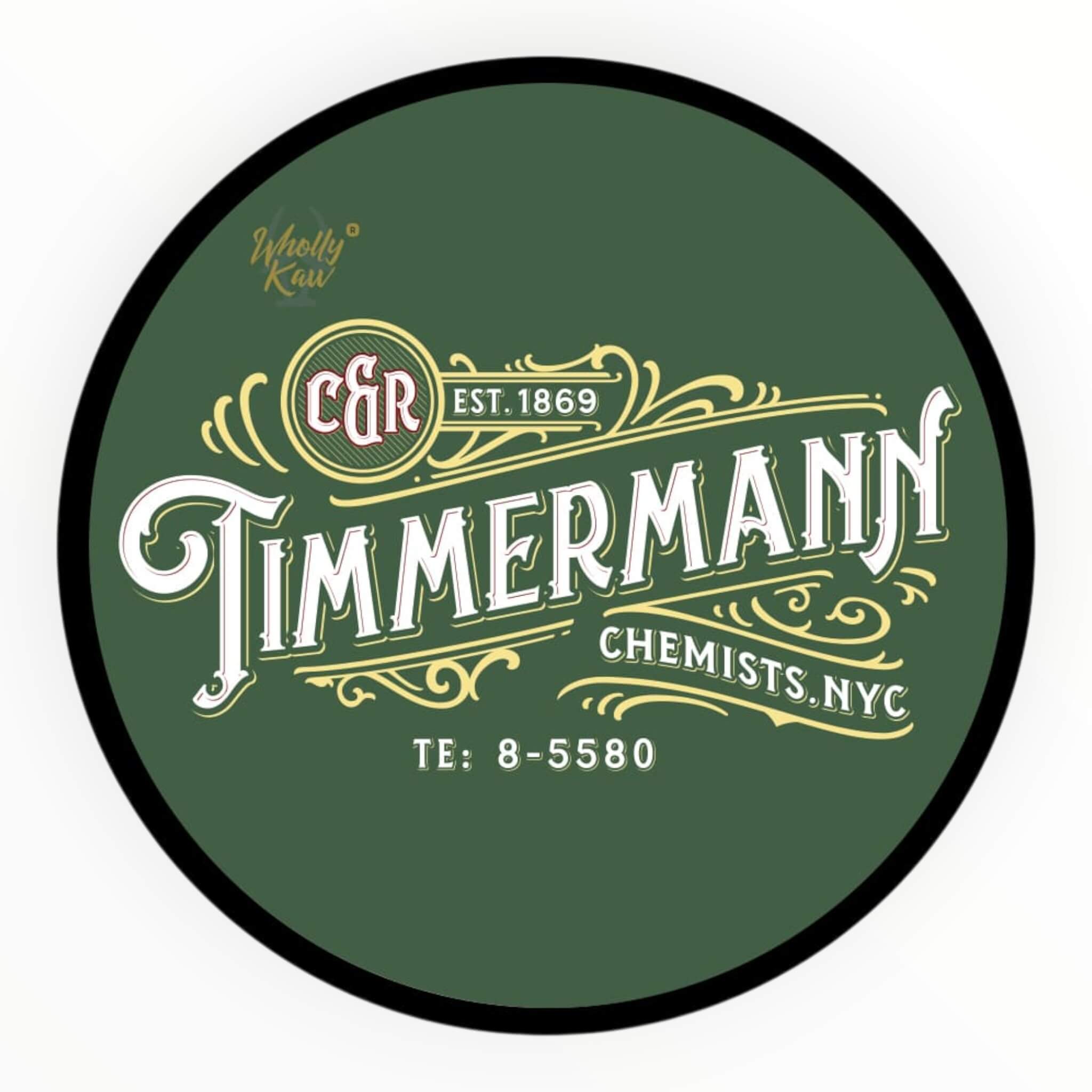 Wholly Kaw Barbersæbe  Timmermann Green  114 G