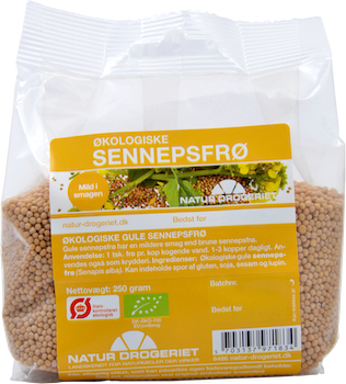Nd Sennepsfrø Gul ø  Bull  250 G