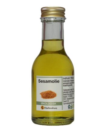 Økologisk Sesamfrøolie 5 Liter - Koldpresset Kvalitet