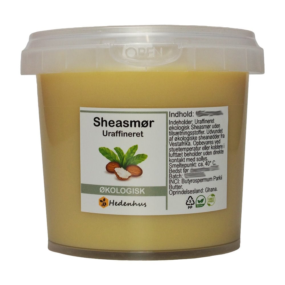 Sheasmør   økologisk   Uraffineret   100 Gram
