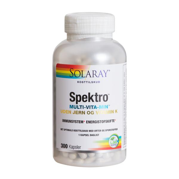 Spektro Multivitamin U  Jern Og K 300 Kaps