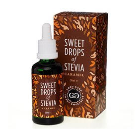 Stevia Dråber Karamel 50 Ml