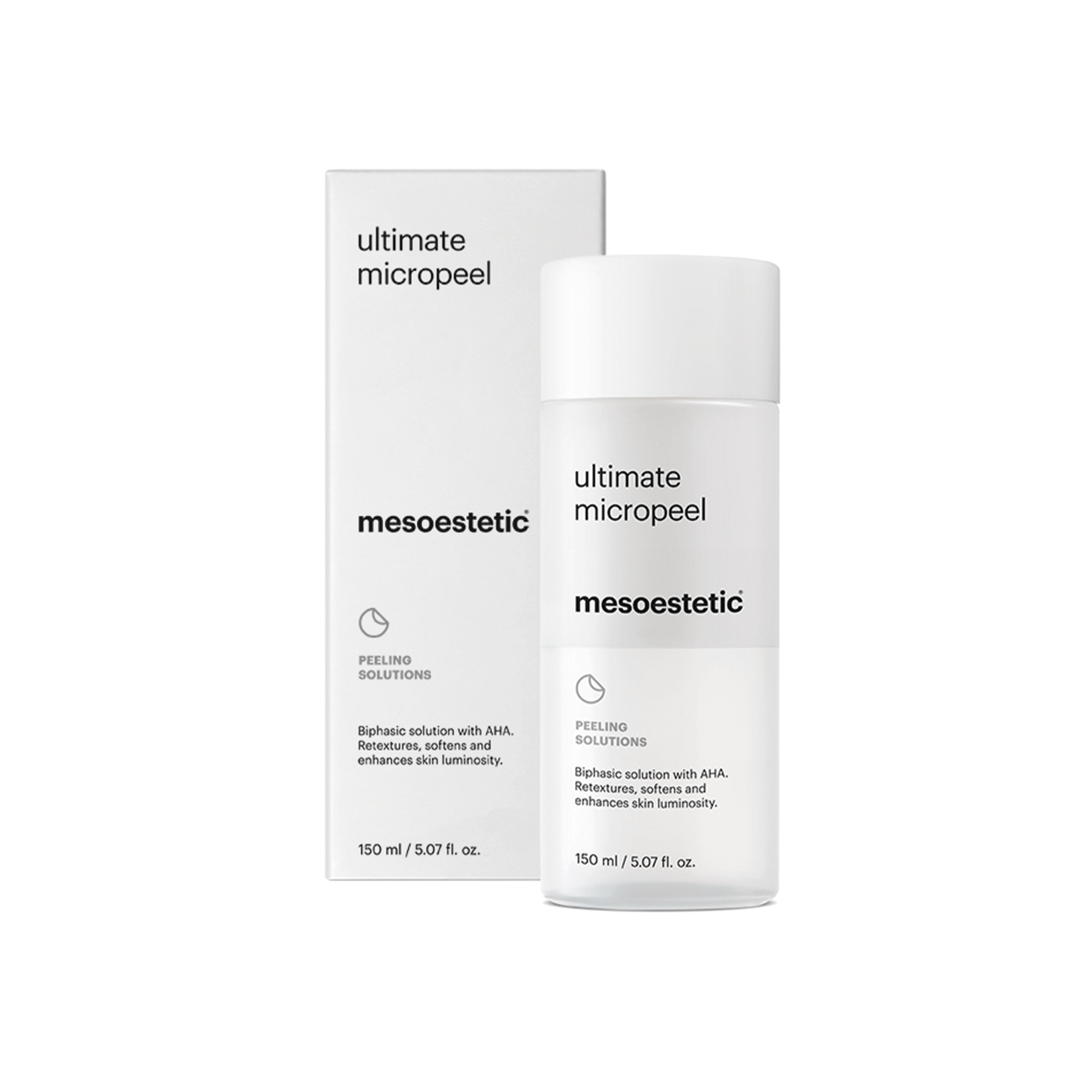 Mesoestetic Ultimate Micropeel Mikro Ekspolierende Behandling Mod Akne 150 Ml Fjerner Døde Hudceller Effektiv Mod Akne Og Uren Hud