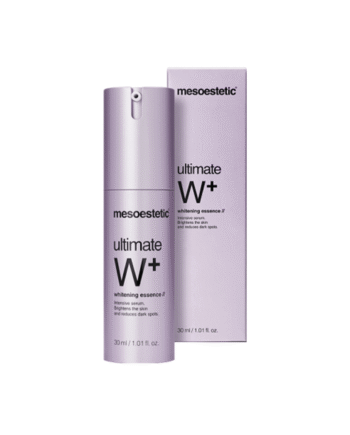 Mesoestetic Ultimate W  Whitening Essence   Blege Serum Til Behandling Af Mørke Pletter I Huden Og Pigmentforandringer   30 Ml   Reducerer Pigmentfejl