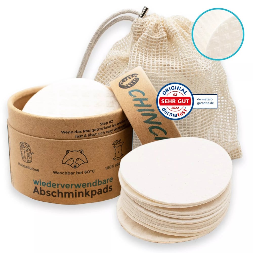 Vaskbare Rensepads   Rondeller     10 Stk