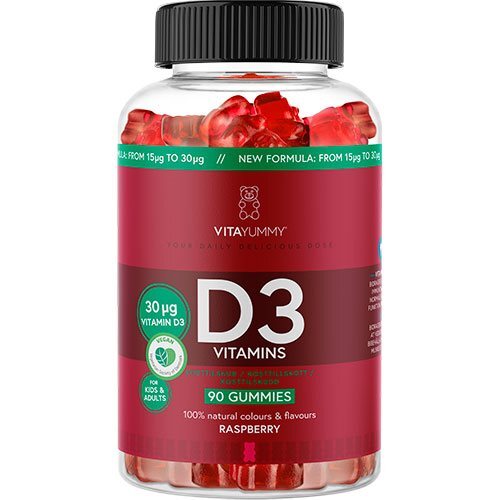 Vitayummy D3  Raspberry  90gum
